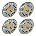 thumbnail image 2 of Paquete de 4 Coladores de fregadero de cocina Baoblaze acero inoxidable 78 mm, 2 of 7