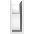 thumbnail image 4 of Ekena Millwork 4"W X 10"H X 24"L Standard Crestline Architectural Grade PVC Rafter Tail, 4 of 4