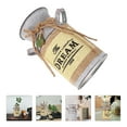 thumbnail image 3 of 1 unid Retro Pequeño Hierro Flor Bucket Jardín Ornamento Cubo de hierro Pote para Flor HOMEMAXS 11054868-MX, 3 of 6