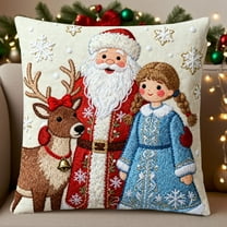 Christmas Decorative Pillow Covers Christmas Decorations Christmas Pillow Covers,Xmas Series Cushion Pillow Cover Custom Zippered Square Pillowcase R