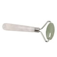 thumbnail image 5 of Nieyigj Handcrafted Jade Roller Face Massager Tool, Finely Polished Skin Tightening & Depuffing Beauty Roller, Facial Muscle Relaxation Skincare Accessory, Green (5.9 inches / 15 cm), 5 of 10