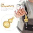 thumbnail image 3 of OHOIOLLA 1Ud Colgante Llavero Calabaza En Cobre Dorado Para Y Manualidades, 3 of 7