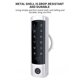 thumbnail image 3 of Máquina de control de acceso Sistema de acceso de tarjeta de contraseña resistente a la intemperie Lector de control de metal Acceso Alarma antidesmontaje con control Yuarrent EL006865-00, 3 of 5