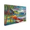 thumbnail image 3 of Trademark Fine Art "Hanna Bay 2" Canvas Art by Manor Shadian, 3 of 4
