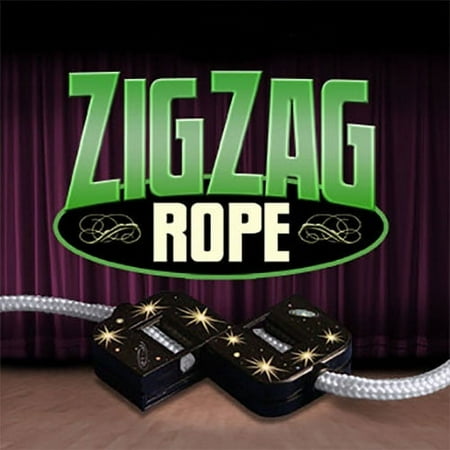 MilesMagic Magician's Zig Zag Rope Close Up Classic Cut & Restore Gimmick Real Magic Trick