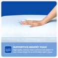 thumbnail image 4 of Sealy Essentials Cool-Touch Molded Memory Foam Pillow, Standard, Adult, 4 of 9