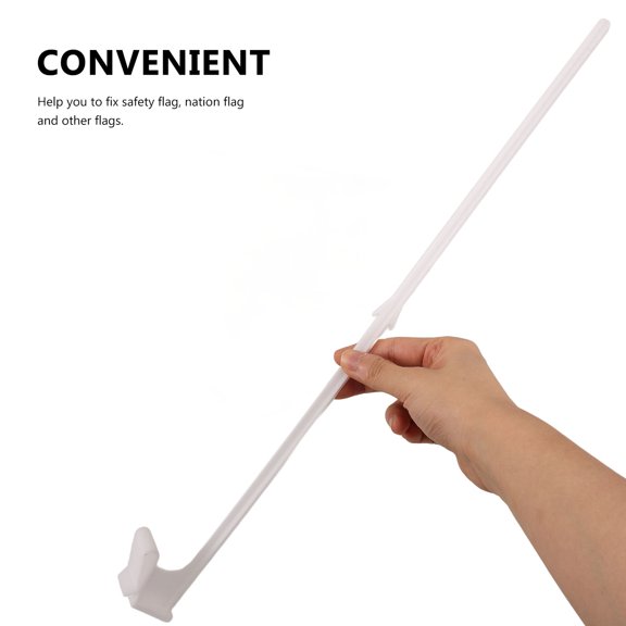 KAJNBN 5Pcs Flag Holder for Car in 17.29X1.77X2.55in