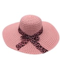 thumbnail image 2 of Kelon Summer Sun Hat, Foldable Wide Brim Straw Hat, Woven Beach Travel Cap, UV Protection Outdoor Headwear for Men Women, One Size Sun Hats, 2 of 3