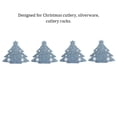 thumbnail image 3 of Billuyoard Bolsa de vajilla de Navidad de 4 piezas, decoración de de comedor, árbol de Navidad, fiesta, Hotel, cafetería, cubiertos, Kits de decoración para fiestas, 3 of 6