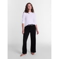 thumbnail image 3 of Women’s Halloween Printed Foldover Waistband French Terry Lounge Pants, 29" Inseam, Sizes XS–3X, 3 of 5