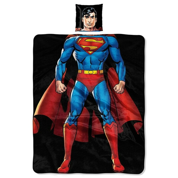 Superman Pillow and Throw