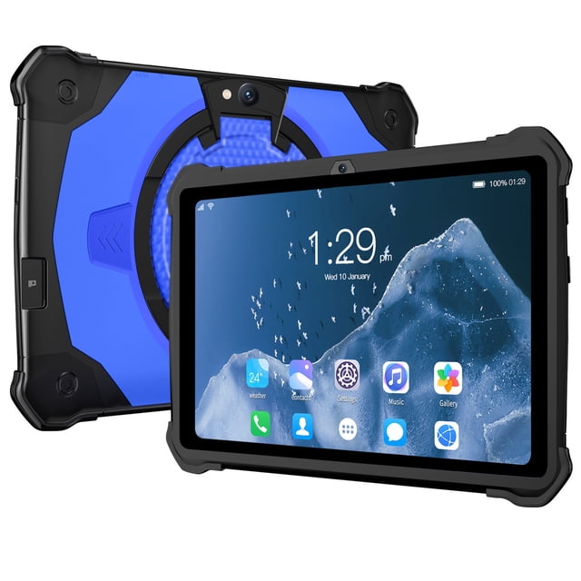 Pisexur Electrónica para Hombres HD Tableta de 7 Pulgadas IPS Pantalla de Alta Definición WiFi Bluetooth Llamada de Voz Juego Video Aprendizaje Tablet Función Electrónica para Niños, Organizador de E