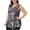 Black, variant on Samickarr Plus Size Summer Tops For Women Tops Dressy Casual Tunic Tops To Wear With Leggings Plus Size Womens Tank Summer Printed Sleeveless Flared Trendy Casual Blouse Button Tunic Shirt Tops