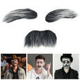 thumbnail image 2 of Multicolor Beard and Eyebrow Prop for and Performance Art Flexible Polyester Material Versatile Indoor Outdoor Use Eye-Catching Character Accessory, 2 of 6