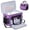 Purple, variant on Threns Sewing Machine Carrying Case, Tote Bag with Shoulder Strap and Storage Pockets, Sewing Machine Bag Fits Most Standard Sewing Machines, Black
