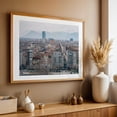 thumbnail image 4 of Over Torino 01 - Turin Piedmont Italy Photography Oak Framed Wall Art Print 24 x 36 inches, 4 of 6