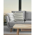 thumbnail image 5 of Ox Bay Textured Tufted Gray 20 in. Square Decorative Throw Pillow, 5 of 8