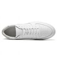 thumbnail image 3 of CMR CHAMARIPA Elevator Shoes For Men - White Leather Hidden High Heel Shoes 6CM / 2.36 Inches, 3 of 8