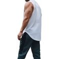 thumbnail image 3 of Chalecos De Fitness Sin Mangas Negros Y Blancos, 3 of 7