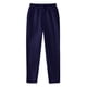 thumbnail image 1 of Pantalones deportivos anchos con forro polar para mujer: pantalones de yoga de cintura alta con bolsillos, cintura elástica fruncida para entrenamientos informales, 1 of 3