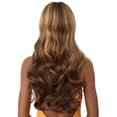 thumbnail image 6 of Outre Human Hair Glam Waves Air Tied Glueless Lace Wig 28" Lace Wigs / Color: DRFF4/GOLDEN SWIRL, 6 of 6