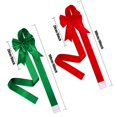 thumbnail image 2 of EIGTHTAIL Christmas Cabinet Ribbon Bows Cabinet Christmas Bows For Kitchen Christmas Cabinet Knob Covers Christmas Decor For Kitchen Cabinet Christmas Decorations 40inch Length, 2 of 8