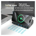 thumbnail image 3 of 160W Multi Wireless Charger Stand PD 65W USB Type C Charging Station For Laptop 15 14 Pro Max ,Multifunctional fast charging, 3 of 6