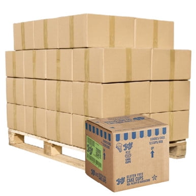 JOY Flat Bottom Gluten-Free Cake Cone - 96/Case | 16 Cases Per Pallet | 1536 CONES