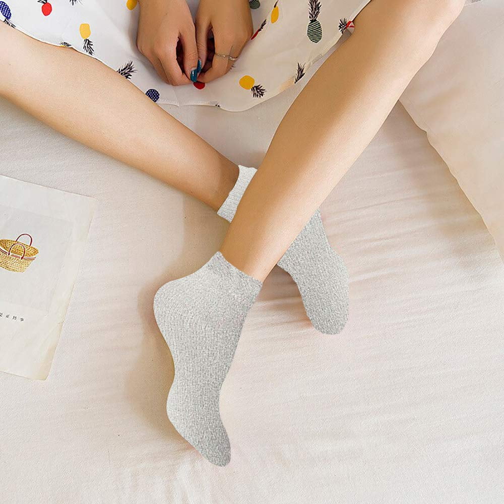 Yacht & Smith Wholesale Bulk Womens Mid Ankle Socks, Cotton Sport Athletic Socks - Size 9-18