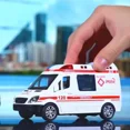 thumbnail image 6 of 1:32 Scale Emergency Vehicle Realistic Ambulance Fire Truck Police Car Models With Working Lights And Siren Sounds For Kid Gifts, 6 of 8