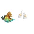 thumbnail image 1 of Figura De Cisne De Cristal, Figura De Animal Marino, Decoración Artística, Estatua Artesanal, Adorno Para El Hogar, La Oficina, La Entrada, La Habitación, La Mesita De Noche, El Adorno De, 1 of 8