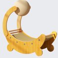 thumbnail image 4 of Cat Scratch Bed, Cat Scratch Pad Wooden Board  For Home For Bedroom, 4 of 8