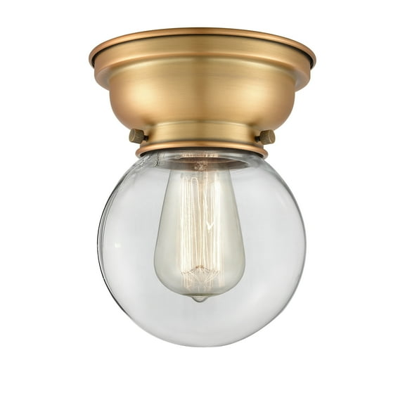 Innovations Lighting 623-1F-7-6 Beacon Semi-Flush Beacon 6" Wide Semi-Flush Globe Ceiling