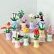 thumbnail image 4 of Ramos de flores ensamblados Bloques de construcción Arreglos florales Juguetes Pequeñas partículas Flores inmortales Regalos de cumpleaños, 4 of 5