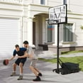 thumbnail image 2 of Goplus Basketball Hoop Outdoor System with 45 Inch Shatterproof PC Backboard Wheels, 2 of 10