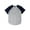 Gray/Navy, variant on Hat and Beyond Mens Button Down Baseball Two Tone Tee Hip Hop Fashion Inspired Raglan Athletic Fit Jersey