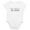 White-02, variant on Baby Girl Romper Refreshing Letter Print Short Sleeve Crew Neck Basic Romper Summer Outdoor Casual Outfit