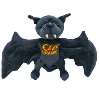 OZZY OSBOURNE コウモリぬいぐるみ Halloween Ozzy-Osbourne Bat Plush Toy - 10-Inch Black Rock & Roll