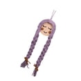 thumbnail image 4 of Organizador de lazos para el cabello, soporte para diademas, gran capacidad, trenzas para niñas, colgador de pinzas para el cabello para habitación de púrpura, 4 of 8