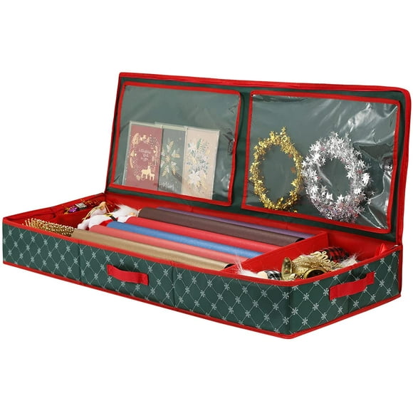 Wrapping Paper Storage Bins