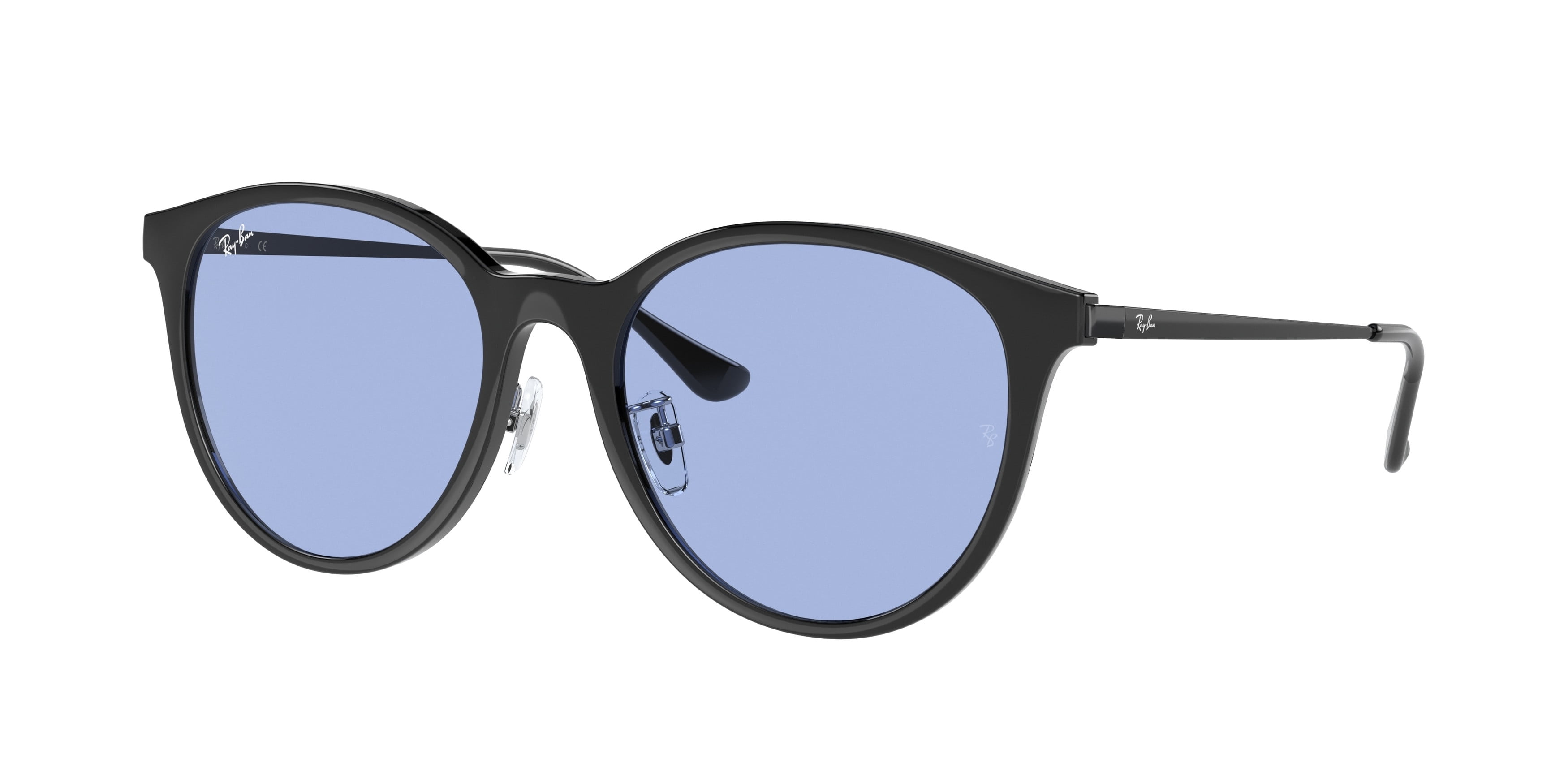 Sunglasses Ray-Ban RB 4436 D 667787 Black Dark Grey - Walmart.com