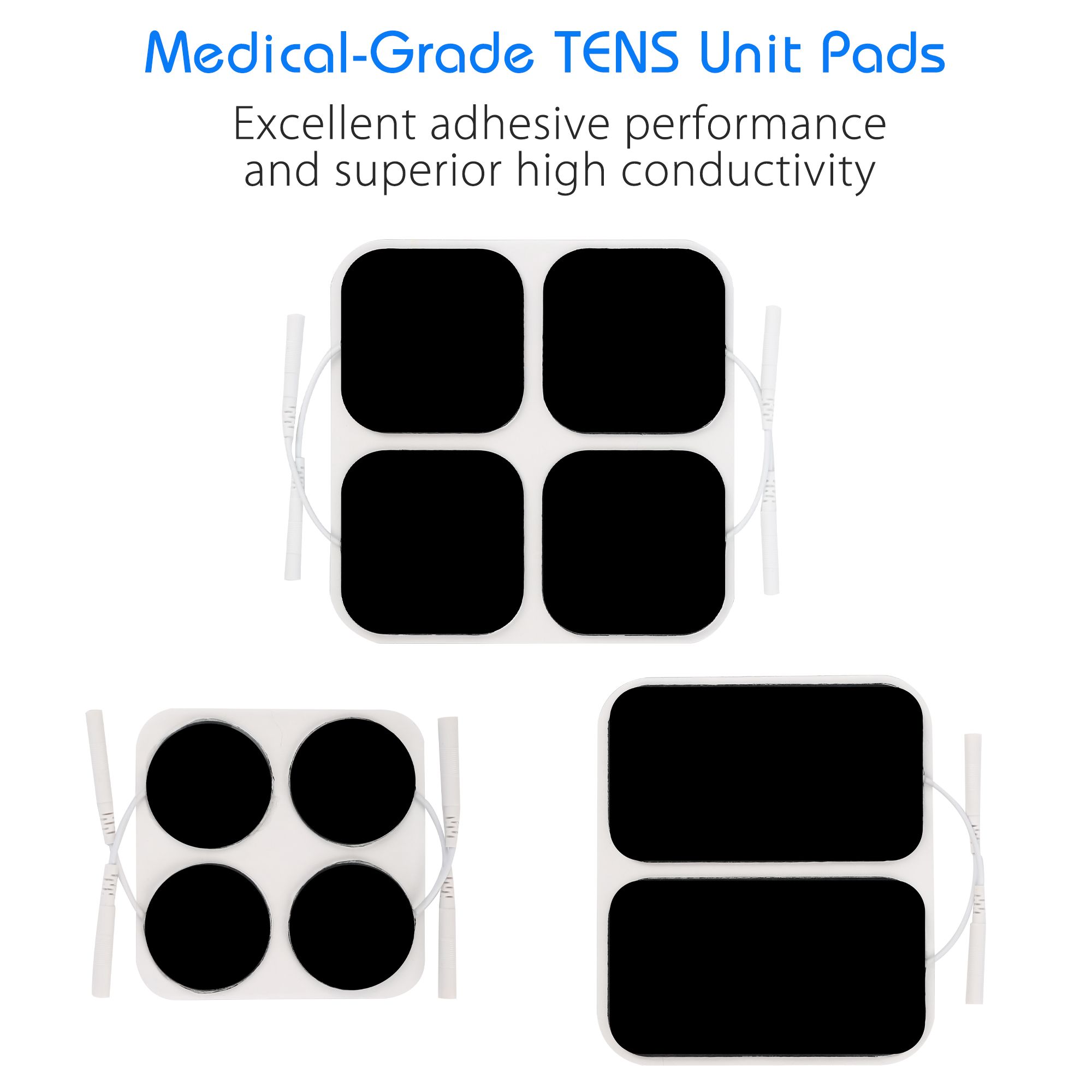 LotFancy 20-Pack TENS Replacement Electrode Pads photo 2