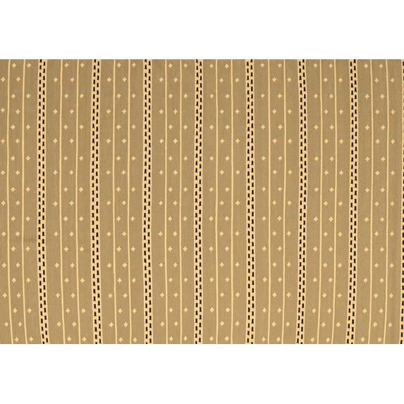 Ahgly Company Indoor Rectangle Abstract Brown Contemporary Area Rugs, 4' x 6'