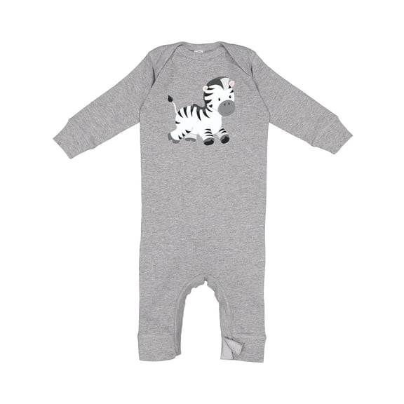 Inktastic Zebra Baby Romper Coveralls
