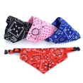 thumbnail image 4 of Pañuelo para el cuello para perro, collar para cachorro y gato, bandana con accesorios de cuero, bufanda ajustable para cachorro y gato, 4 of 5