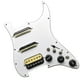 thumbnail image 2 of Reemplazo directo de pastilla de guitarra, duradero, resistente, fácil instalación, blanco, práctico para accesorio de guitarra eléctrica con interruptor Hugo golpeador cargado de guitarras, 2 of 6