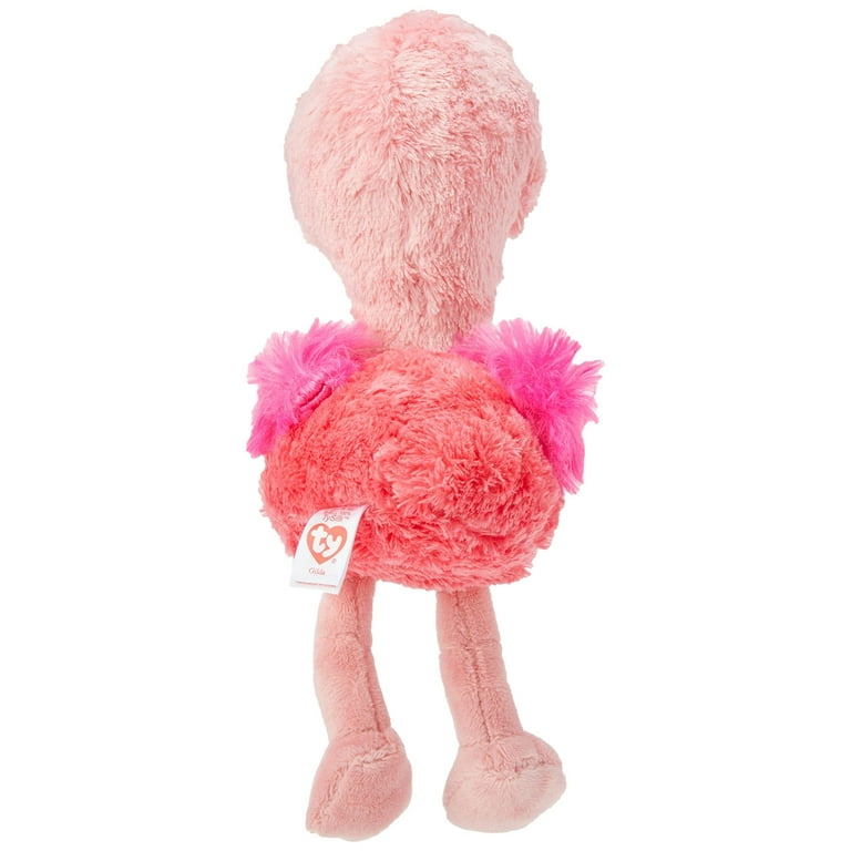 Ty - peluche - beanie boos - leopardo - livvie - marrone e nero - occhioni e orecchie rosa glitter - il peluche con gli occhi grandi scintillanti - 15 cm - 36367 - Toys Center