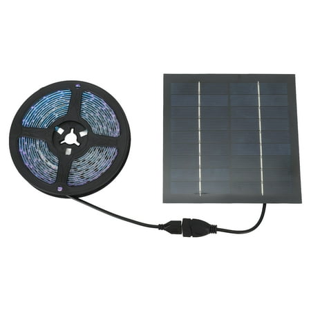 

2024 Solar Power 5M LED Plant Grow Lights Indoor Plants Grow Light Strips with Solar Panel