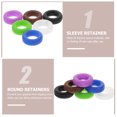 thumbnail image 3 of SHINYPASING Replacement Glasses Sleeve Retainer 12Pack Round Silicone AntiSkid Ring For Sunglasses, 3 of 6