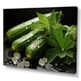 thumbnail image 2 of Designart "Zesty Zucchini Display I" Vegetables Wall Decor, 2 of 7